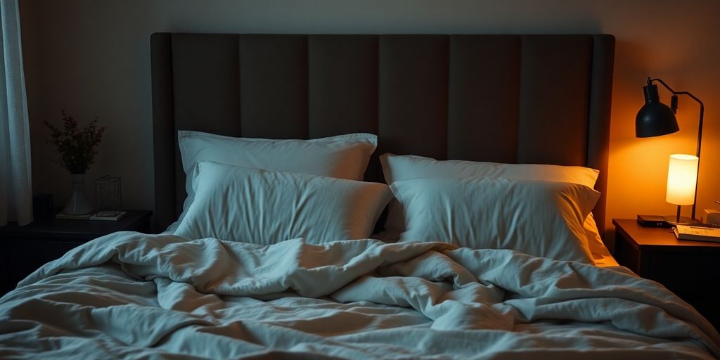 Cozy bedroom setup for quick sleep and relaxation.